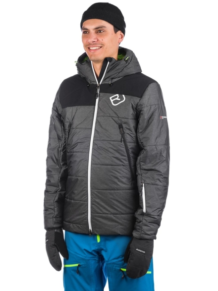 Ortovox Swisswool Verbier Ski jas zwart