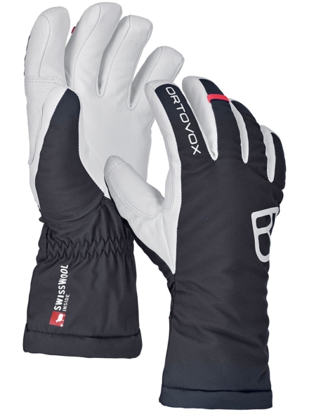 Ortovox Swisswool Freeride handschoenen zwart