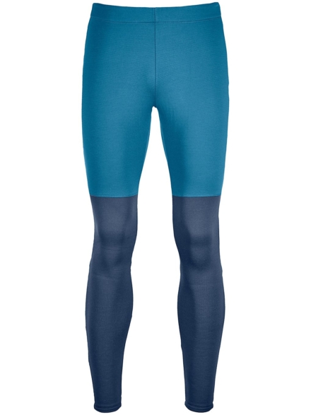 Ortovox Fleece Light Long Tech broek blauw
