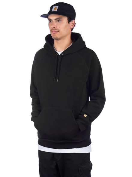 Carhartt WIP Chase Hoodie zwart