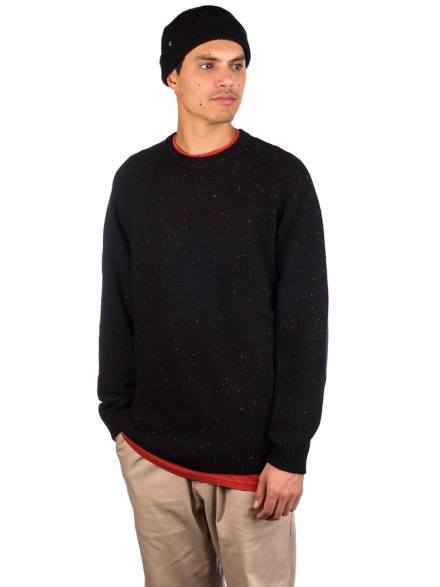 Carhartt WIP Anglistic Pullover zwart