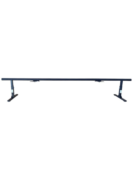 Flat Spot Rail To Go Round + Straight Extension Skate Obstacle zwart