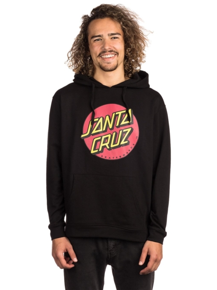 Santa Cruz Classic Dot Hoodie zwart