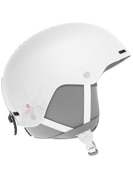 Salomon Spell Skihelm wit