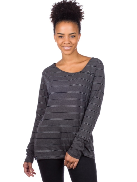 Iriedaily Asym Stripe 3 Long Sleeve T-Shirt grijs