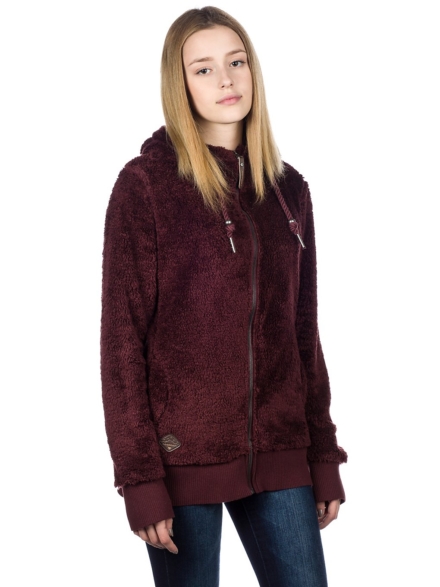ragwear Vilma B Fleece Zip Hoodie bruin