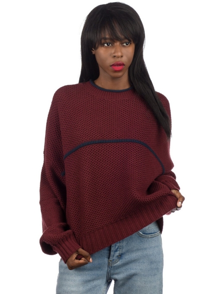 RVCA Jammer Cardigan rood