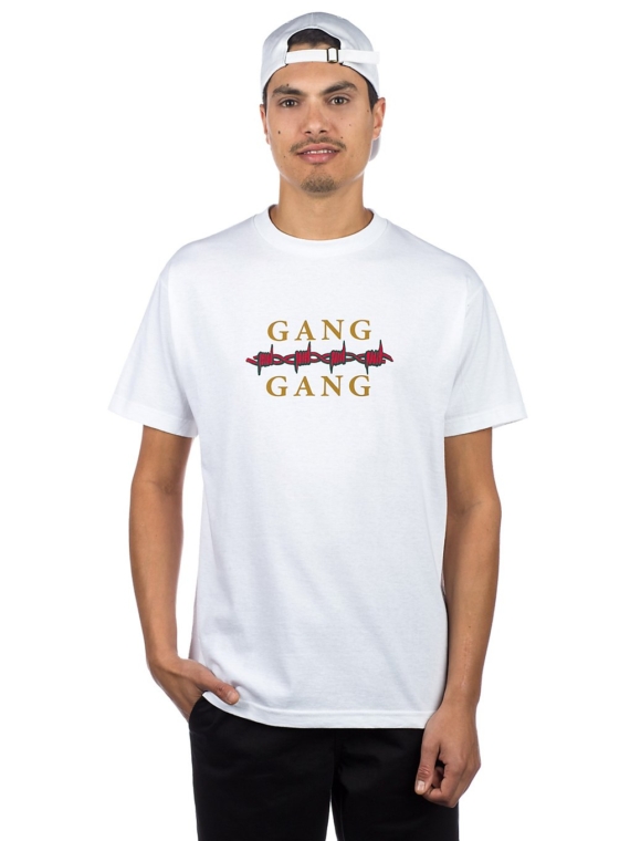 Moodswings Gang Gang T-Shirt wit