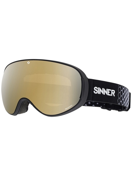 Sinner Nauders Matte zwart (+Bonus Lens) zwart
