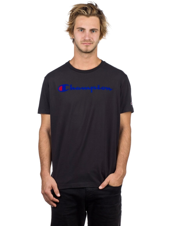 Champion Crewneck T-Shirt zwart