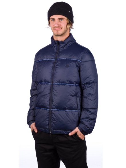 Deathworld DWFH Puffer Ski jas blauw