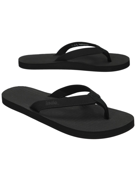 indosole Essentials slippers zwart