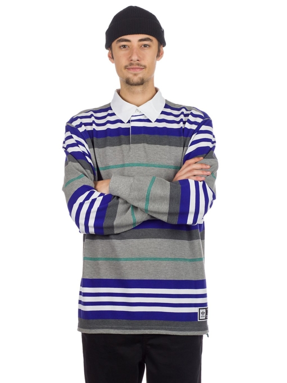 adidas Skateboarding Cleland Polo Shirt blauw