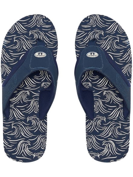 Animal Jekyl Aop slippers blauw