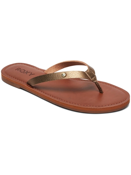 Roxy Janel slippers bruin