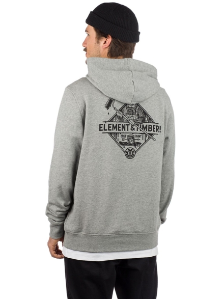 Element Rolling Hoodie grijs