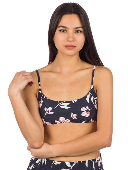 Billabong Flow On By Mini Crop Bikini Top blauw