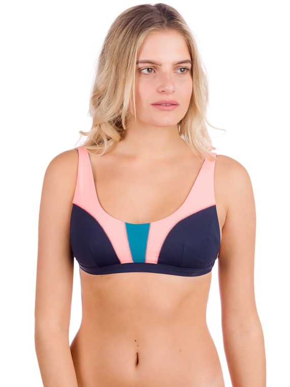 Rip Curl Mirage Colorblock Bra Bikini Top blauw