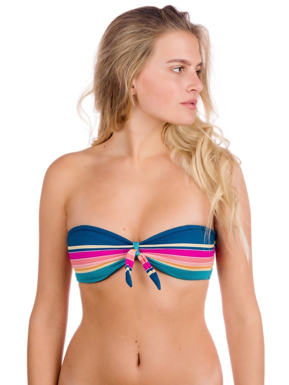 Rip Curl Golden Haze Bandeau Bikini Top patroon