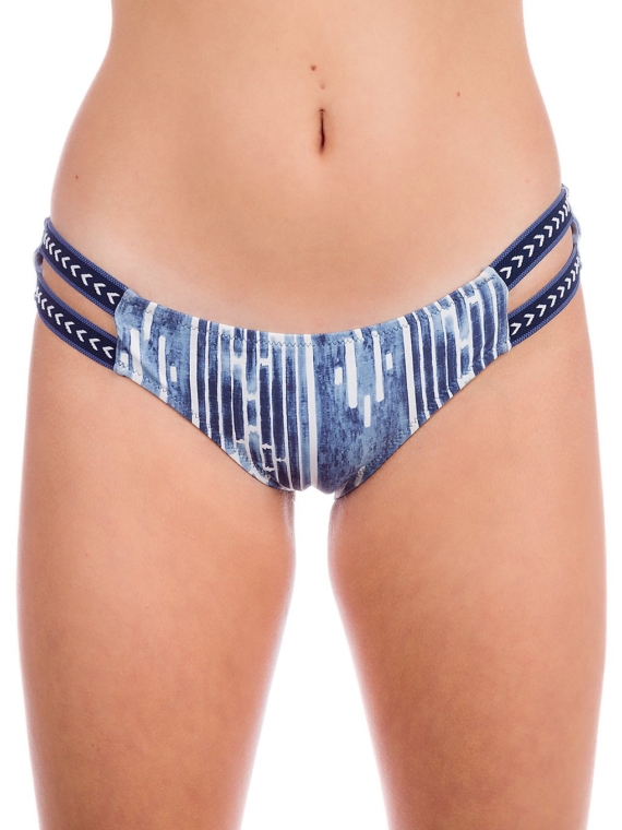 Rip Curl Moon Tide Cheeky Bikini Bottom blauw