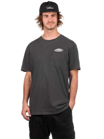 Volcom Oval Patch Pocket T-Shirt zwart