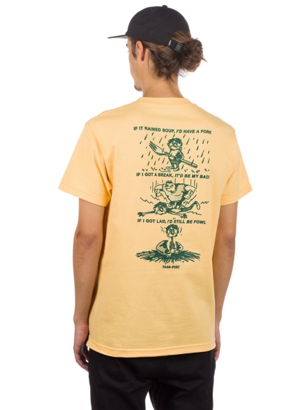 Pass Port Foul T-Shirt geel