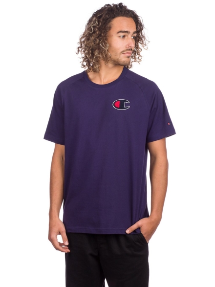 Champion Logo T-Shirt paars