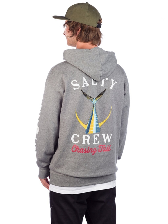 Salty Crew Tailed Hoodie grijs