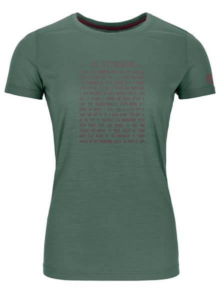 Ortovox 150 Cool Rules Tech t-shirt groen