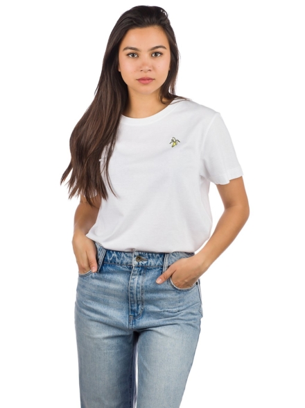 Dedicated Mysen Banana T-Shirt wit