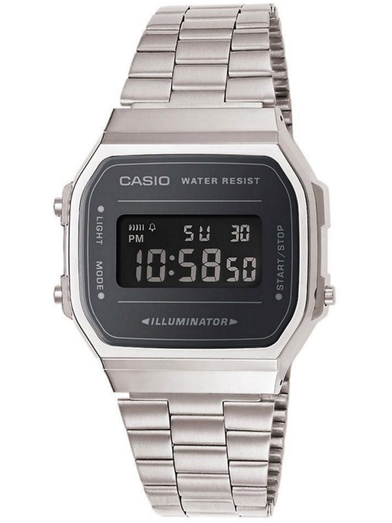 Casio A168WEM-1EF grijs