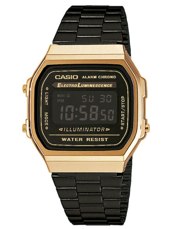 Casio A168WEGB-1BEF zwart