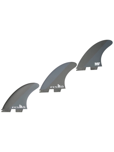 FCS II MF Neo Carbon Large Tri Fin zwart