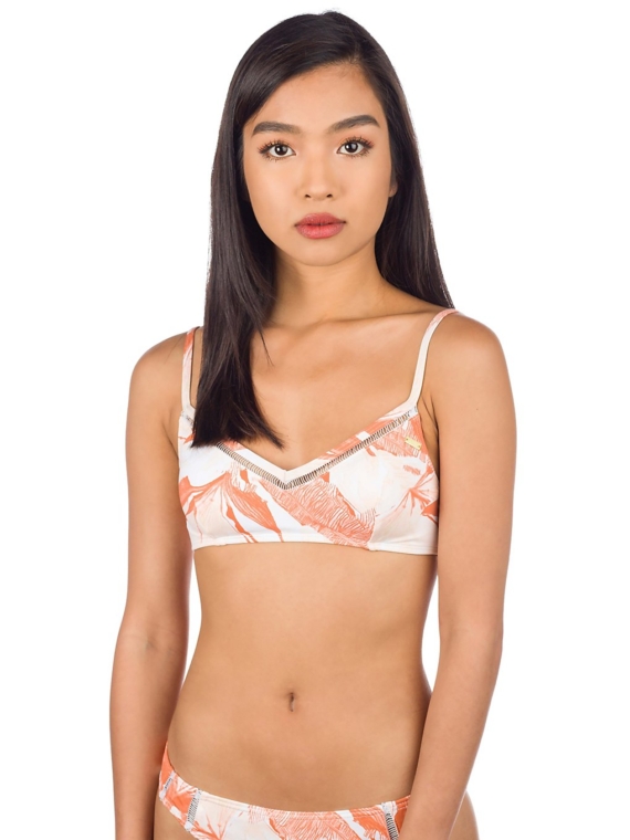 Roxy Tropical Sand Bralette Bikini Top wit