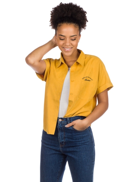 Plenty Zoe Button Down Shirt geel