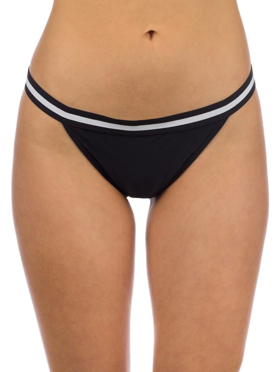 Malibu Finish Line Hipster Bikini Bottom zwart