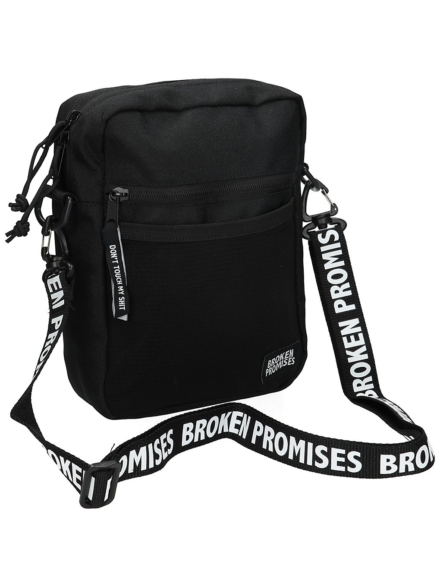 Broken Promises Side tas zwart