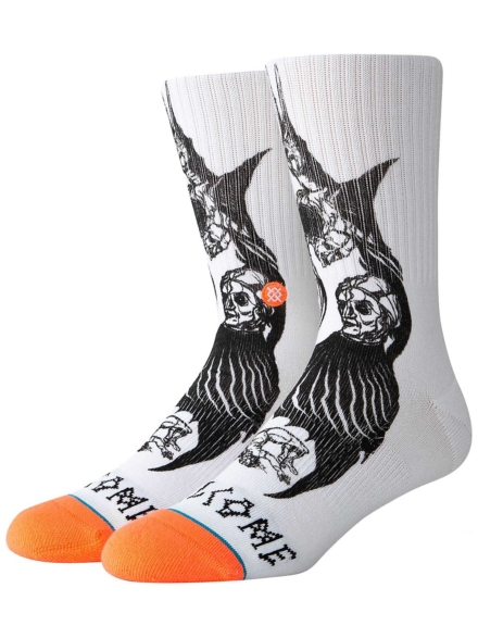 Stance Darkness skisokken wit