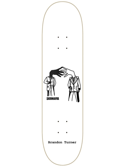 SK8 Mafia B.Turner All Around 8.3" Skateboard Deck patroon