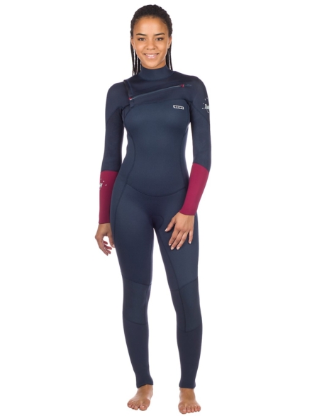 Ion Trinity Element Semidry 4/3 Front Zip blauw