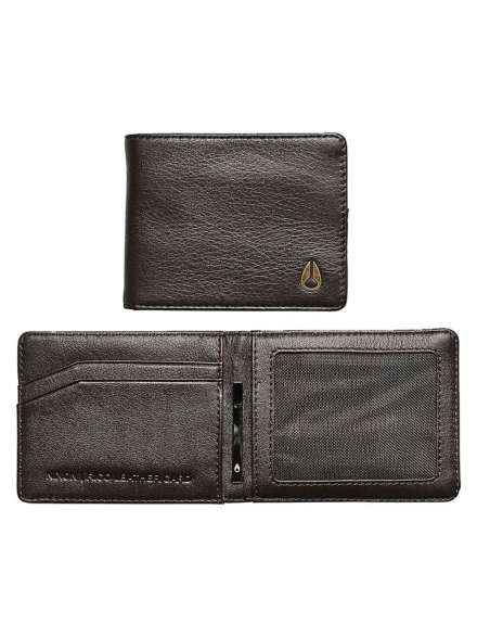 Nixon Rico Slim Card Portemonnee bruin