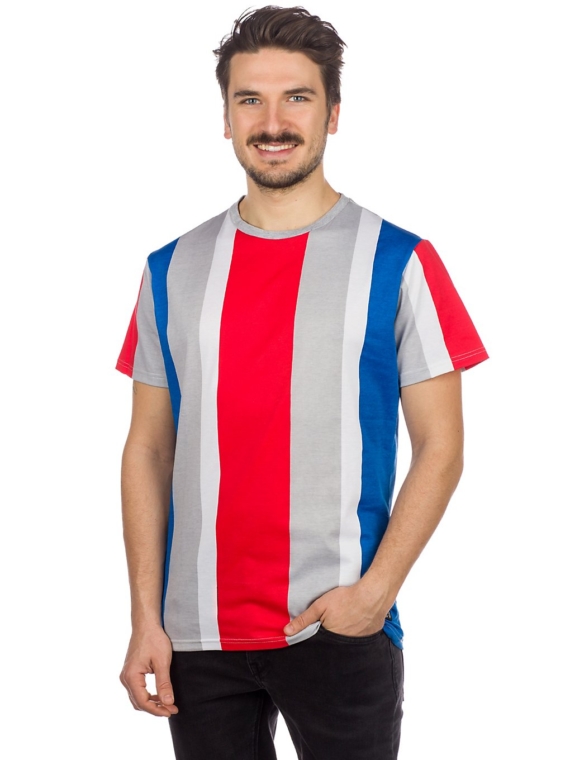 American Stitch Vert Stripe T-Shirt patroon
