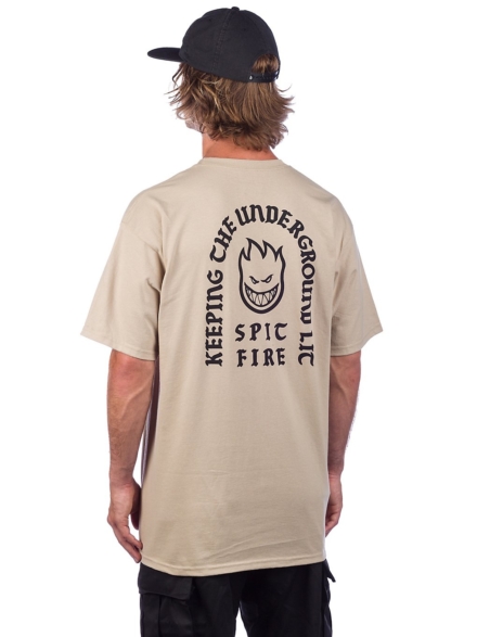 Spitfire Steady Rockin T-Shirt bruin
