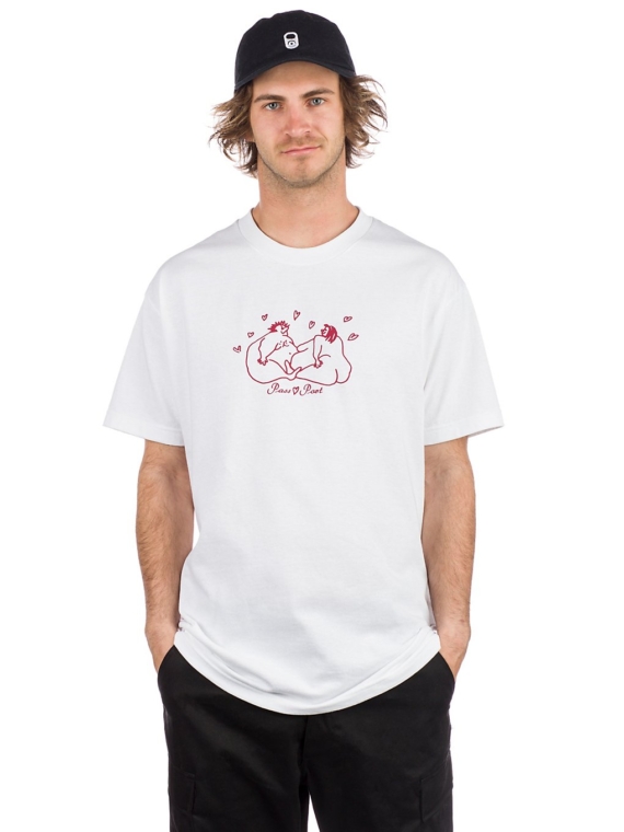 Pass Port Luvers T-Shirt wit