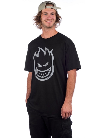 Spitfire Bighead Hi-VIS T-Shirt zwart