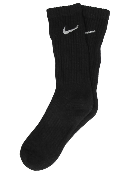 Nike Cushion Crew 3P skisokken zwart