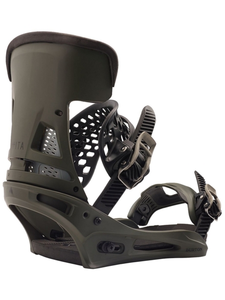 Burton Malavita Snowboard Bindings grijs