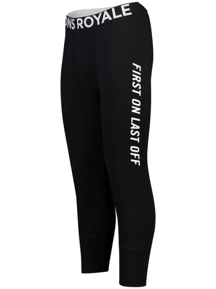 Mons Royale Merino Shaun-Off 3/4 Tech broek zwart