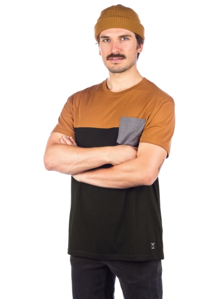 Iriedaily Block Pocket 2 T-Shirt zwart