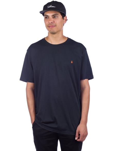 Volcom Stone Blank Basic T-Shirt zwart
